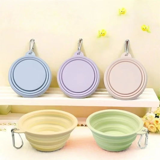 MuddyPaw Go-Bowl™ - Collapsible Silicone Pet Bowl