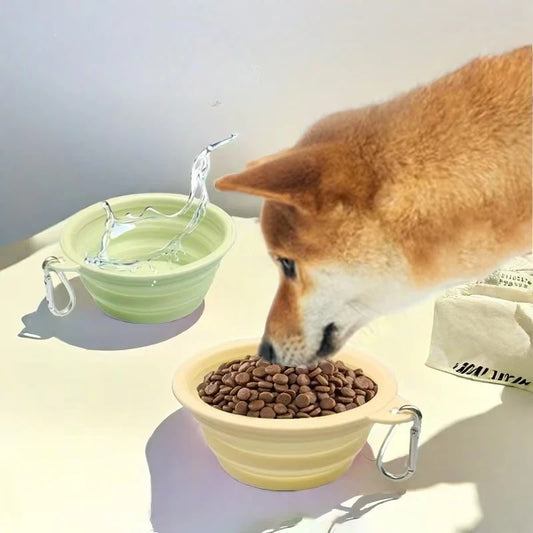 MuddyPaw Go-Bowl™ - Collapsible Silicone Pet Bowl